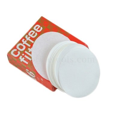 coffee filter paper No.6 สีขาว (100 pcs/pack)