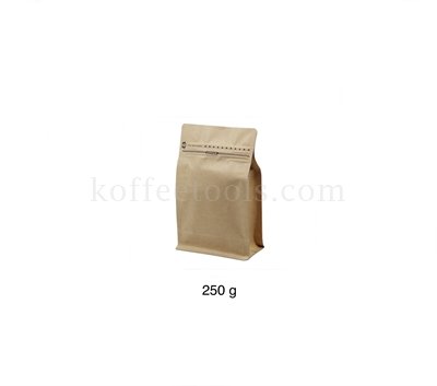 ซองคราฟฟอยล์ซิป มีวาล์ว บรรจุกาแฟ 250 g (10 pcs/pack )