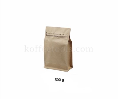 ซองคราฟฟอยล์ซิป มีวาล์ว บรรจุกาแฟ 500 g (10 pcs/pack )