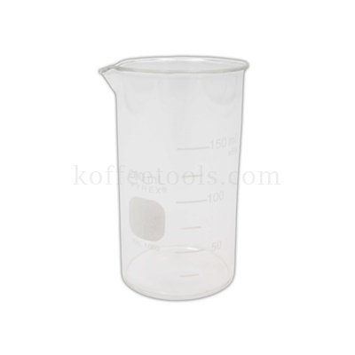 BEAKER TALL FORM WITH SPOUT 200 ML PYREX