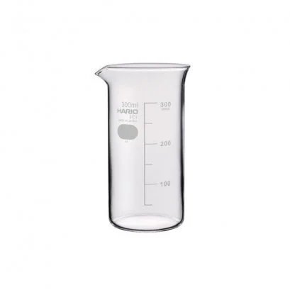 บีกเกอร์แก้ว ถ้วยตวงแก้ว beaker 300 ml / HARIO(081) Tall Beaker 300( With Measurements)/TB-300SCI