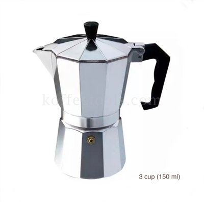 กาต้มกาแฟสด moka pot 3 cup (150 ml)