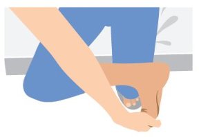 บริหารแก้อาการเจ็บส้นเท้า บริหารแก้อาการเจ็บส้นเท้า