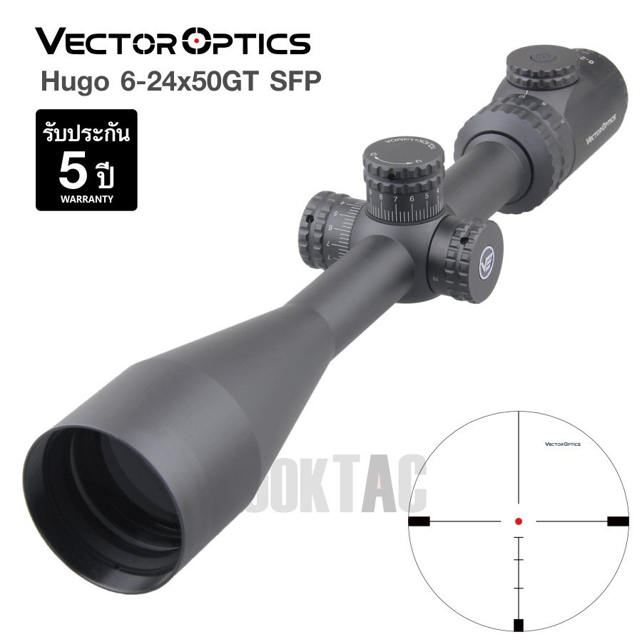 ベクター スコープ 6-24x50 SFP VectorOptics Tauron 6-24x50 HD SFP Rifle Scope – Vector Optics US Online