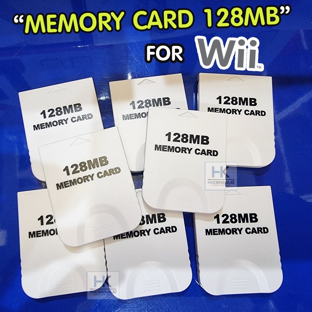 Memory Card 128 GB For WII เมมโมรี่การ์ดสำหรับเซฟเกม Nintendo wii ความจุ 128MB