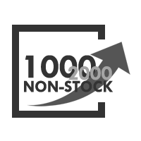 ชิ้นงาน Non-stock ขั้นต่ำ 1,000 - 2,000 ชิ้น (ขึ้นอยู่กับแบบ)