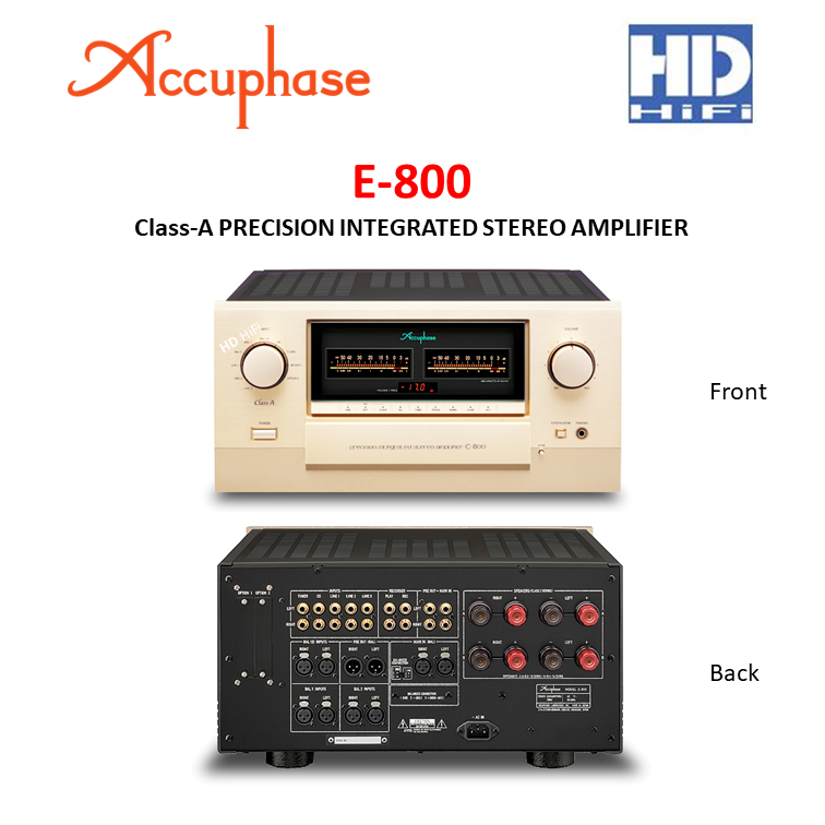 ACCUPHASE E-800 Class-A PRECISION INTEGRATED STEREO AMPLIFIER