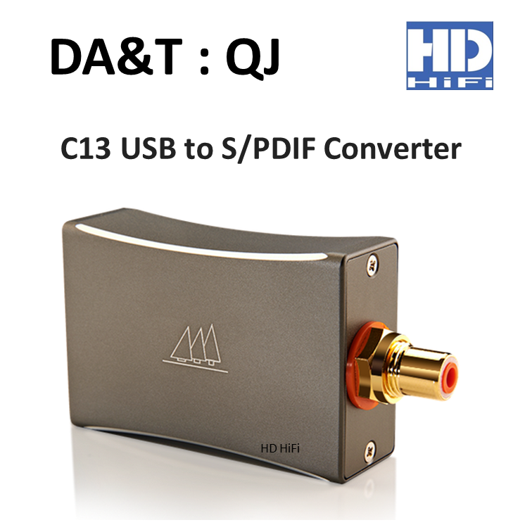 DA&T C13 USB to S/PDIF Converter สำหรับเครื่องเสียงบ้าน - hd-hifi