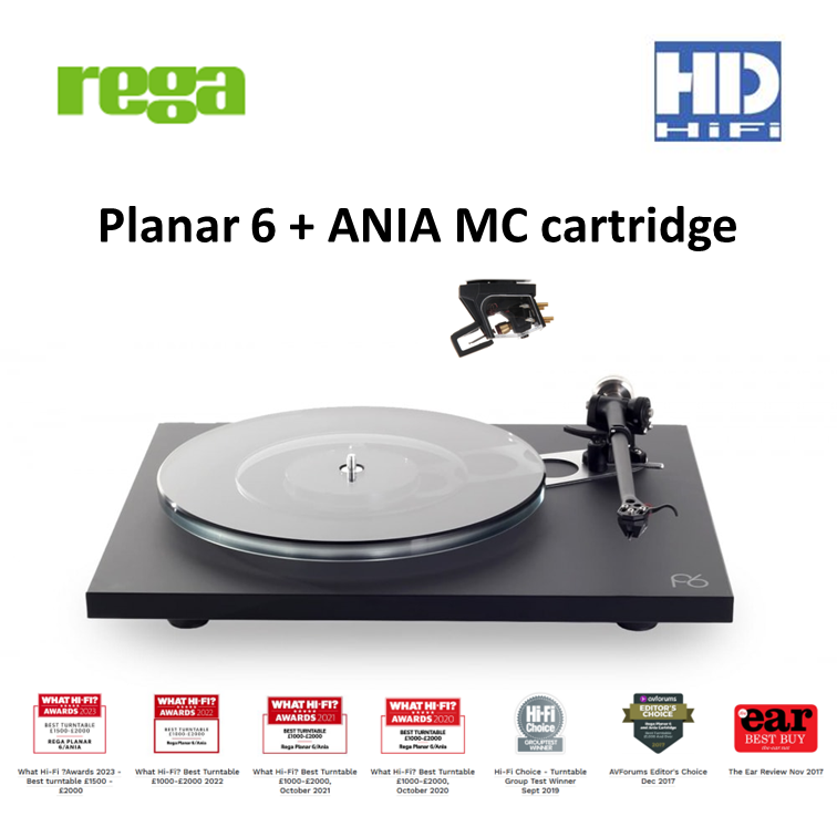 REGA PLANAR 6 With ANIA MC cartridge