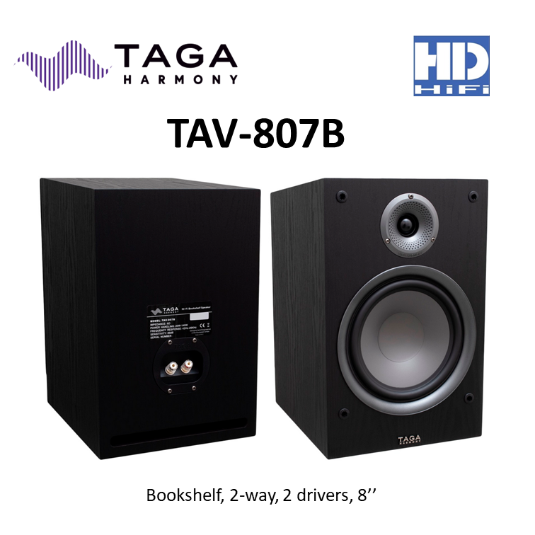 Taga Harmony TAV-807B BookShelf Speaker
