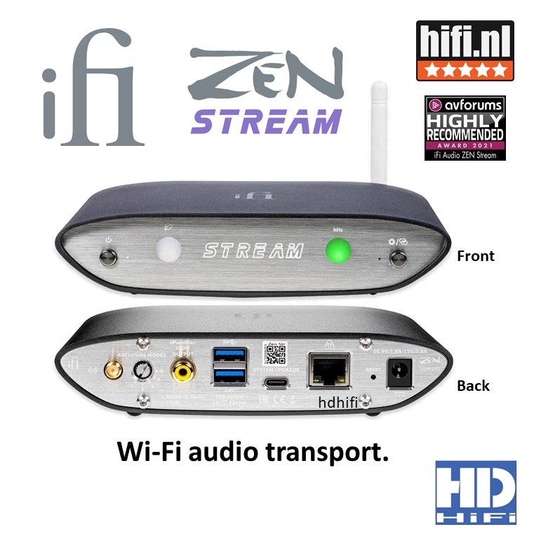 iFi Zen Stream Wi-Fi audio transport