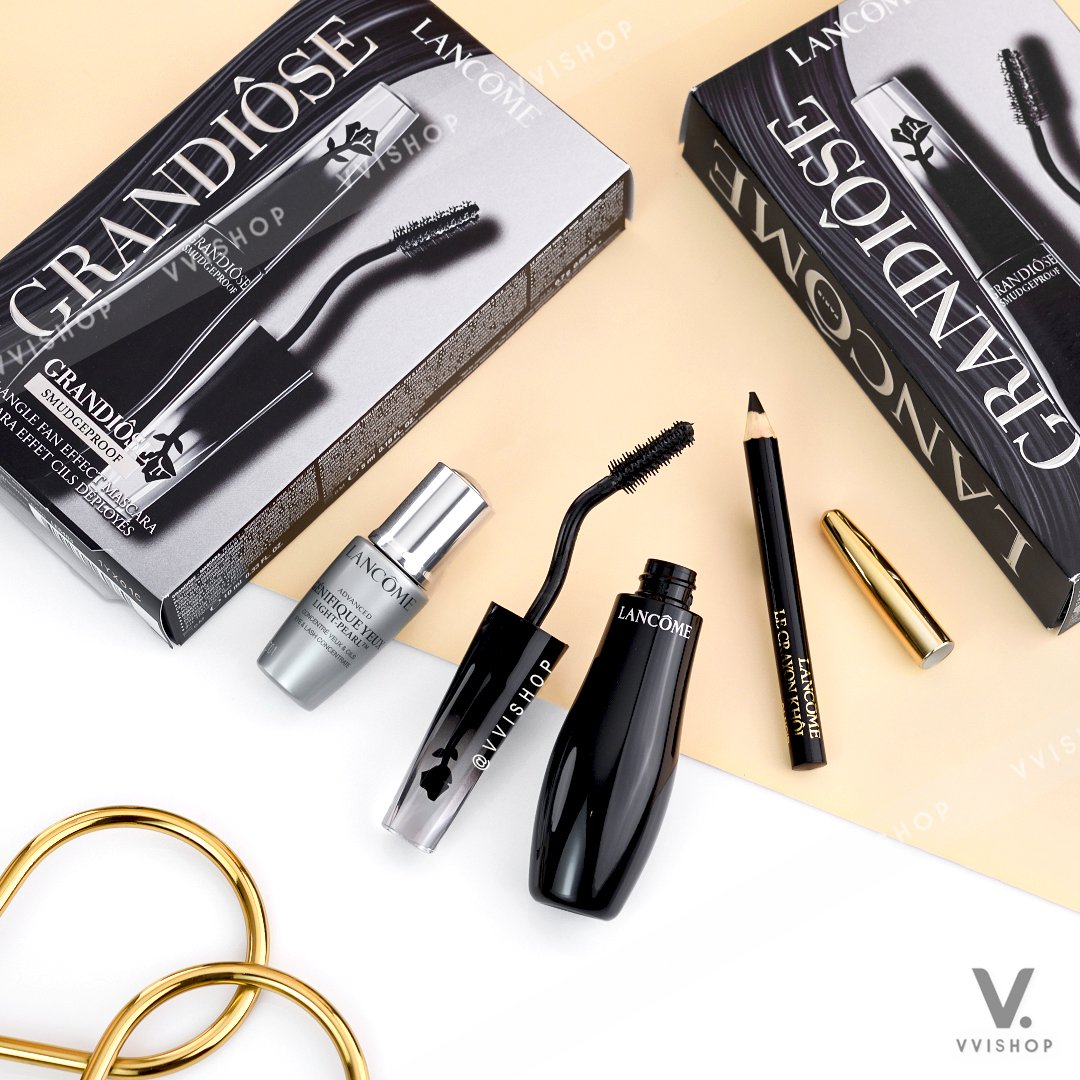 LANCOME GRANDIÔSE SMUDGEPROOF マスカラ　3本セット LANCOME ランコム ラッシュイドルマスカラセット コスメ : s
