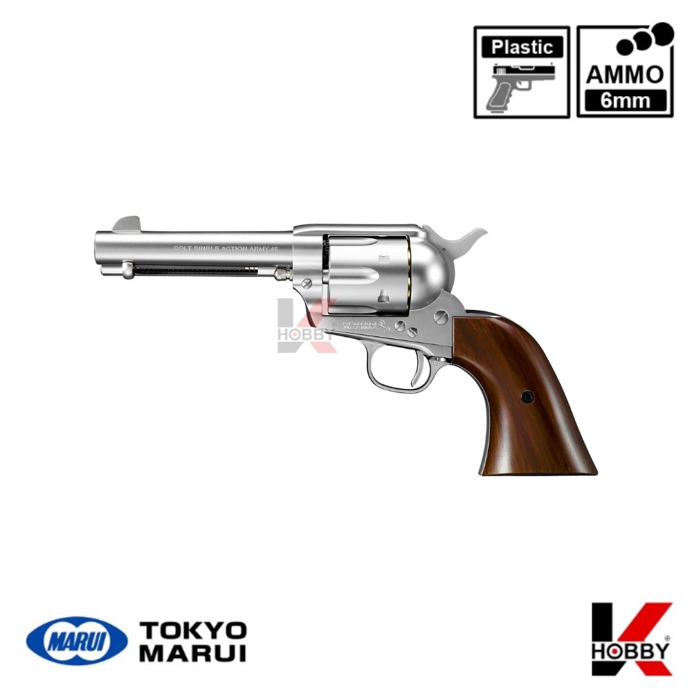 Tokyo Marui - SAA.45 Civilian 4 3/4 Inch Silver