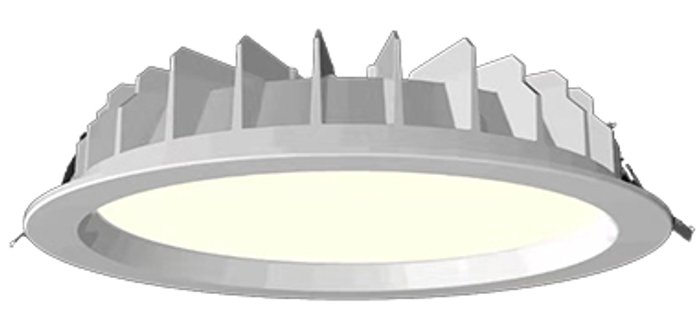 DL09-S LED RECESSED DOWNLIGHT 60W 100lm/w IP54
