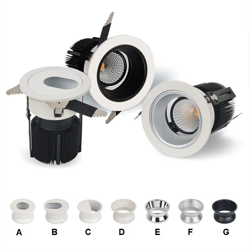 FRAME  LED RECESSED DOWNLIGHT Select fixture Frame