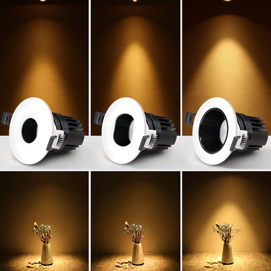 MASK LED RECESSED DOWNLIGHT Dimmable 10W (4 Style)