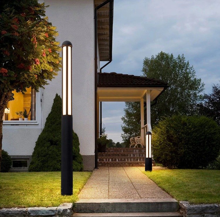 SHADOW  LED POST TOP 18W 1.5M. / 24W 2M. IP65