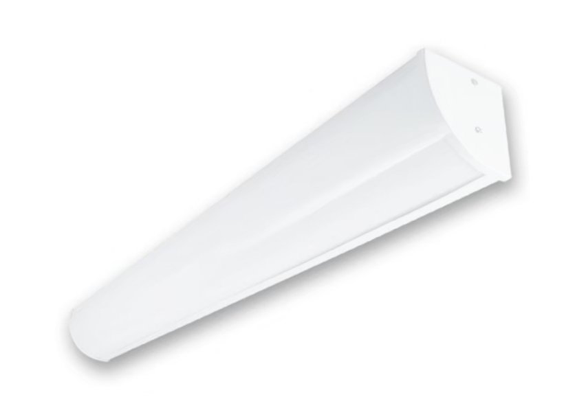 T8 C-TYPE ACRYLIC DIFFUSURE Luminaire With out lamp