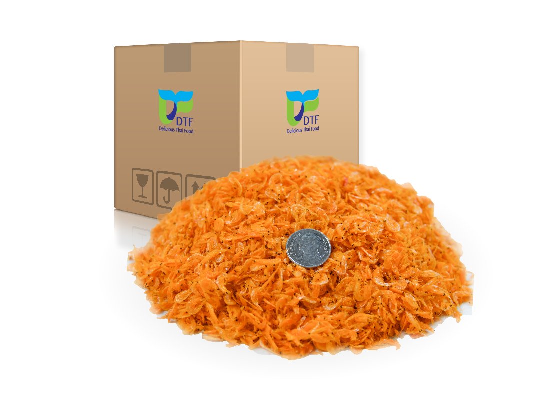 Orange Baby Dried Shrimp by whole carton 10 kg