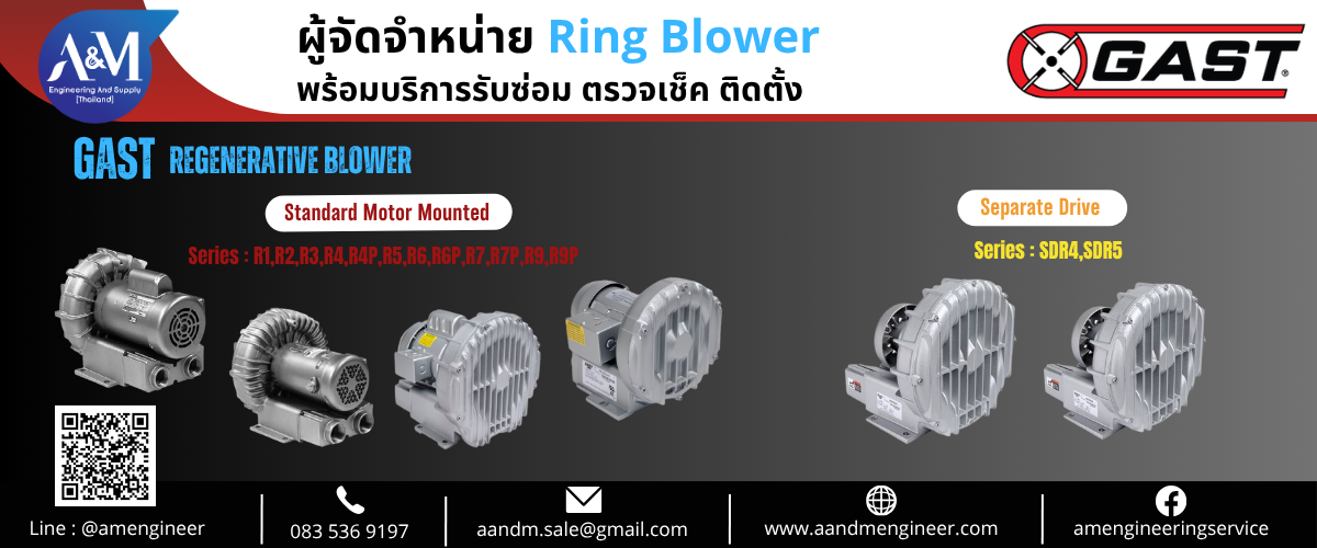 Silde GAST Ring blower