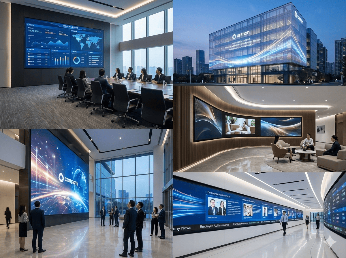 5 จุดติดตั้ง จอ LED ที่ช่วยยกระดับภาพลักษณ์องค์กรทันที 