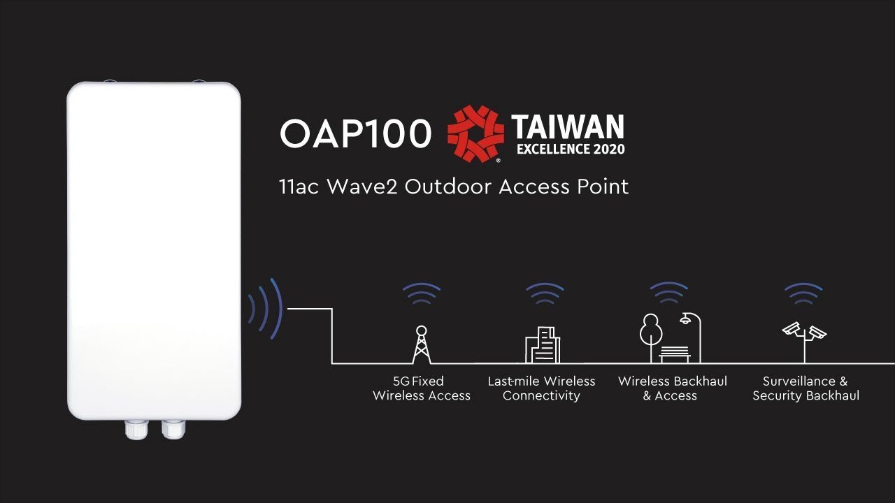 OAP100 Enterprise Outdoor Access Point ตอบโจทย์ทุกการใช้งาน