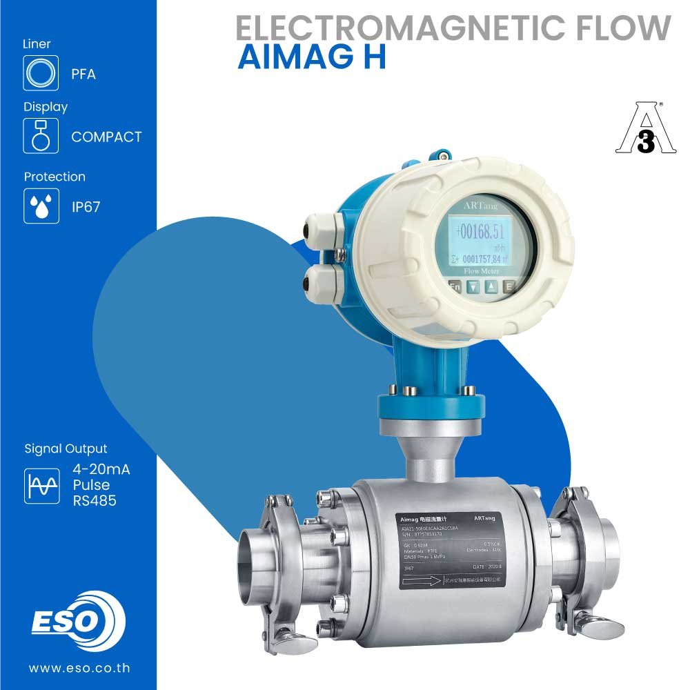 Aimag H Flow Meter for Food and Beverage eso