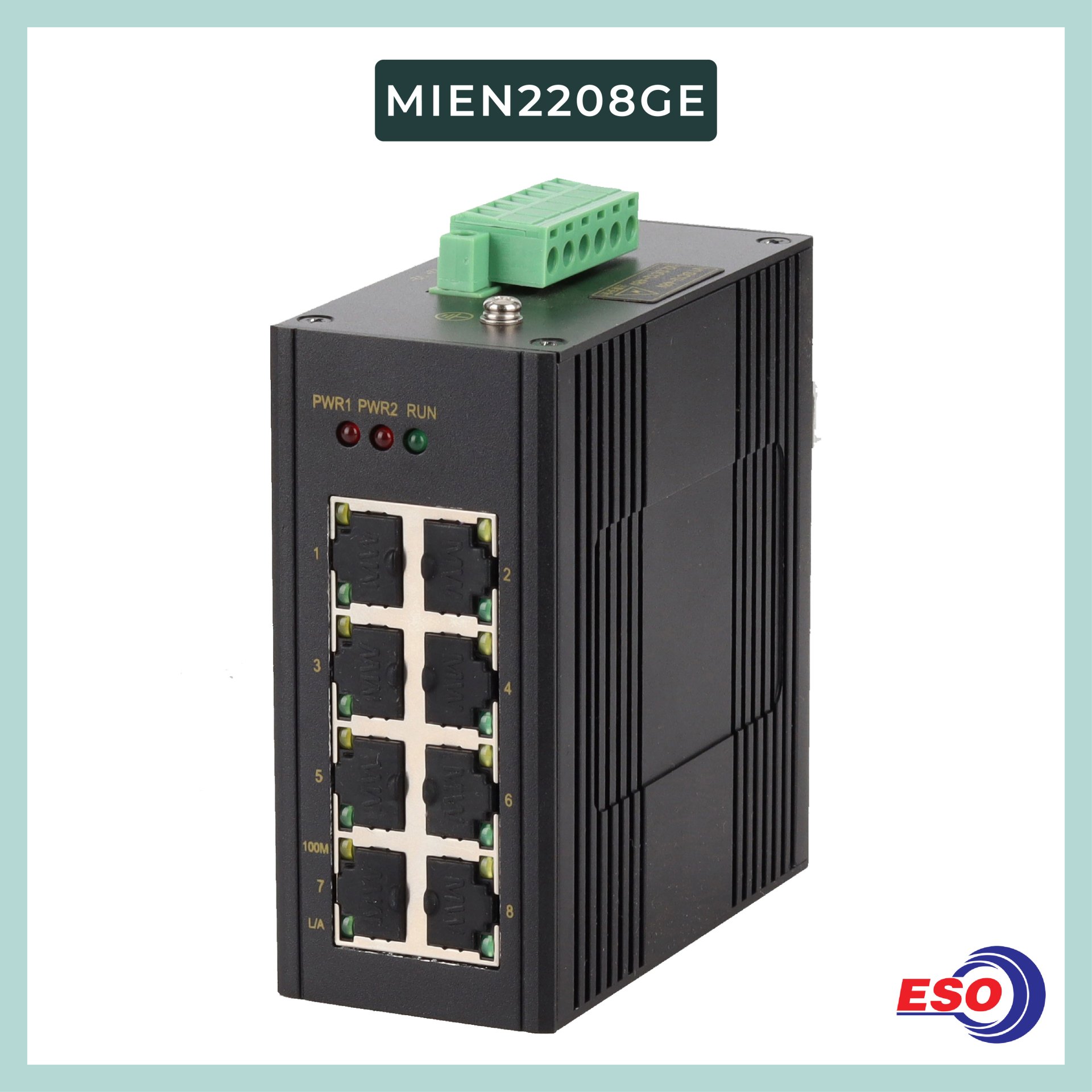 Mien2208ge Industrial Ethernet Switch Eso