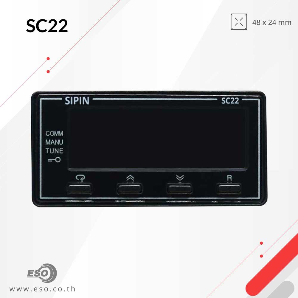 SC22 Temperature Controller/เครื่องควบคุมอุณหภูมิ SC Series - eso