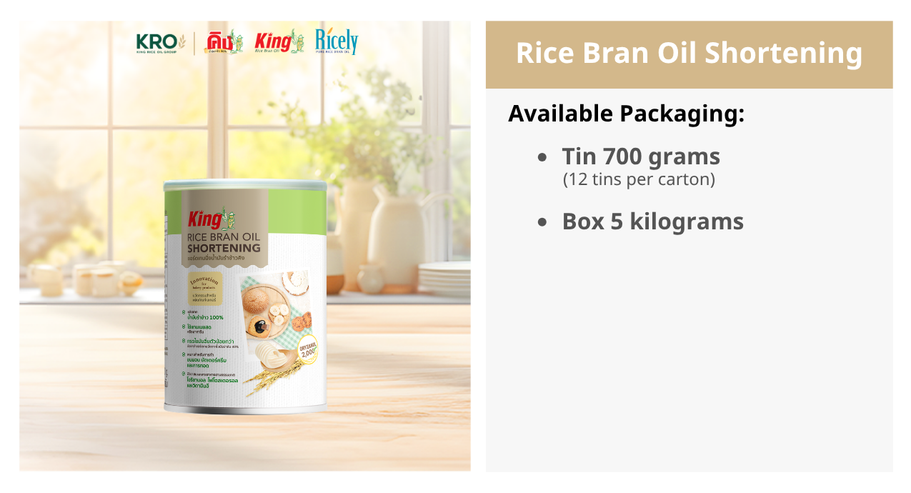 Rice Bran Oil Shortening