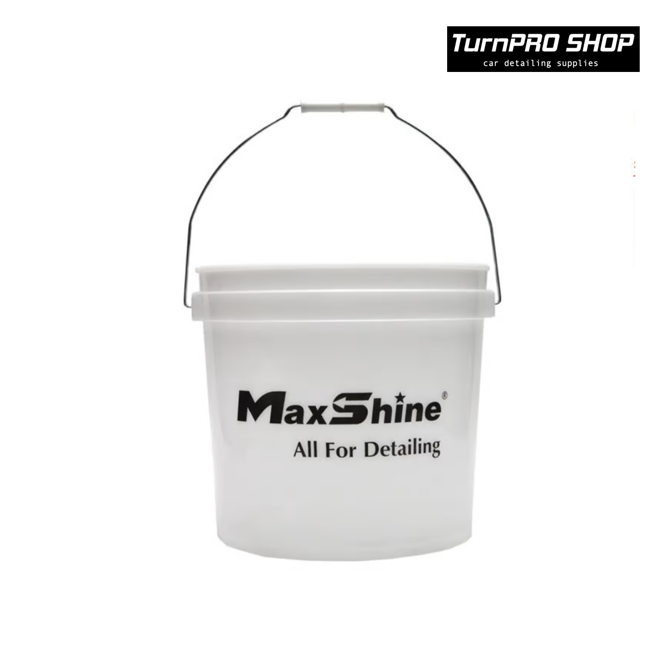 Maxshine Detailing Bucket 13L White