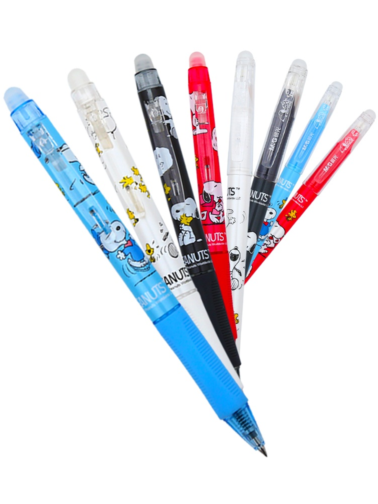 ปากกาเจลปลอกลบได้ หมึกสีน้ำเงิน ขนาด 0.5 mm (บรรจุ 12 ด้าม) SKP6118