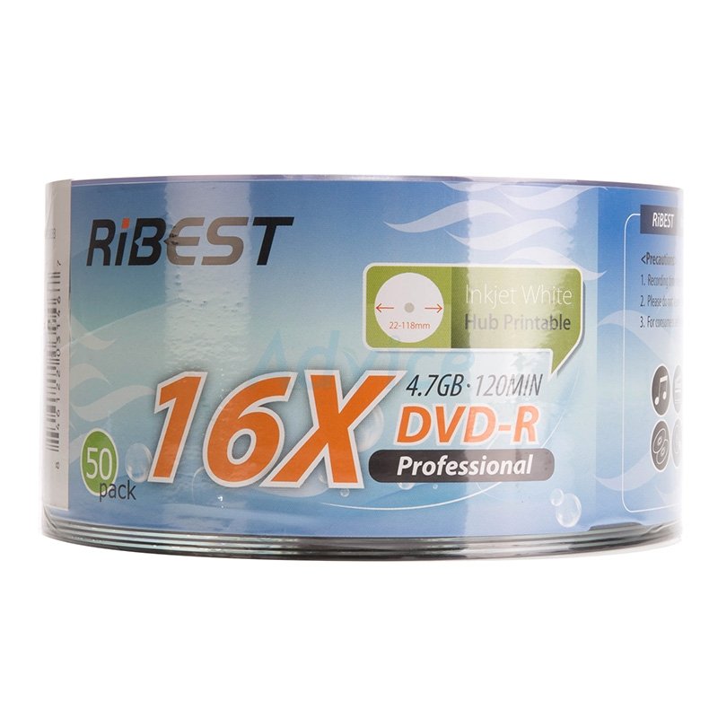 DVD-R RIBEST Printable (50/Pack)