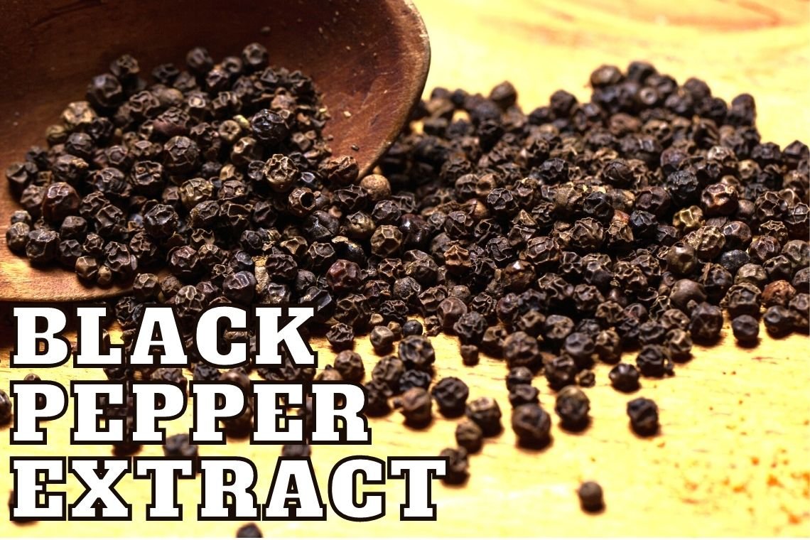 สารสกัดลดน้ำหนักและดีท็อกซ์จากพริกไทดำ