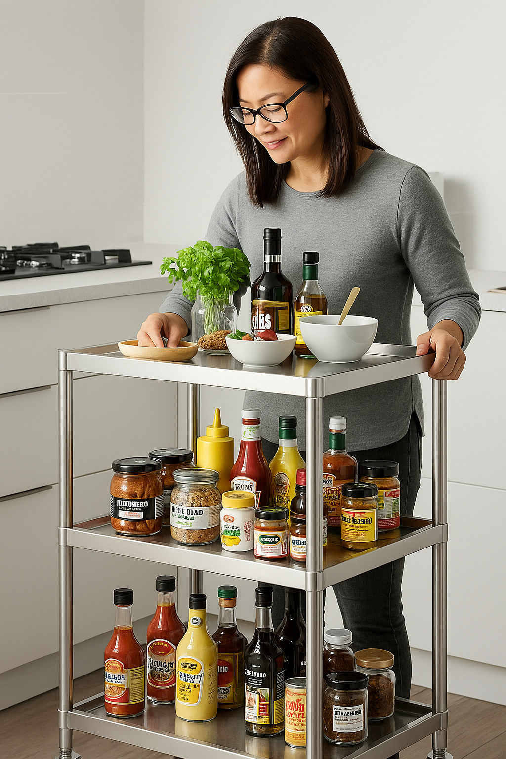 5 จุดในครัวที่ควรมีรถเข็นวางของ จัดระเบียบง่าย ทำงานคล่องขึ้น 5 จุดในครัวที่ควรมีรถเข็นวางของ จัดระเบียบง่าย ทำงานคล่องขึ้น