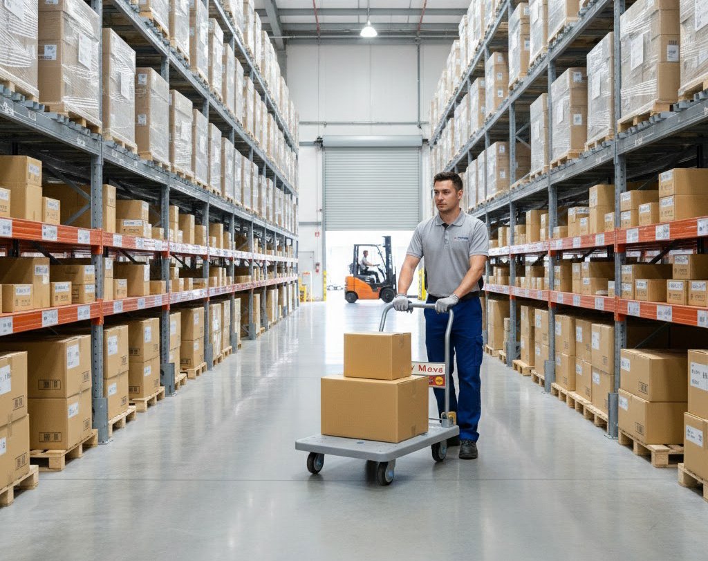 รถเข็นอุตสาหกรรมคุณภาพจาก HappyMoveOnline | ทำไมโรงงานนิยมใช้