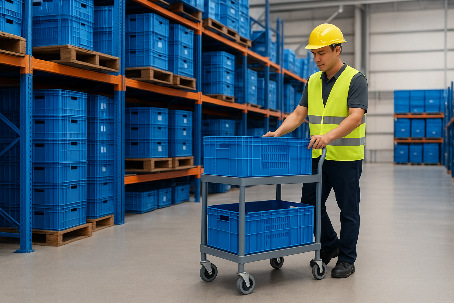 อุปกรณ์ช่วยจัดเก็บประหยัดเวลา เพิ่มประสิทธิภาพคลังสินค้า ด้วยสินค้าคุณภาพจาก Happy Move