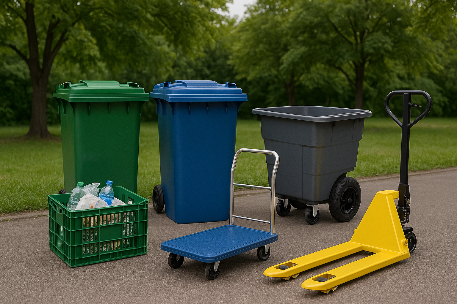 โซลูชันการจัดการขยะอย่างยั่งยืน | อุปกรณ์ Waste Management จาก Happy Move