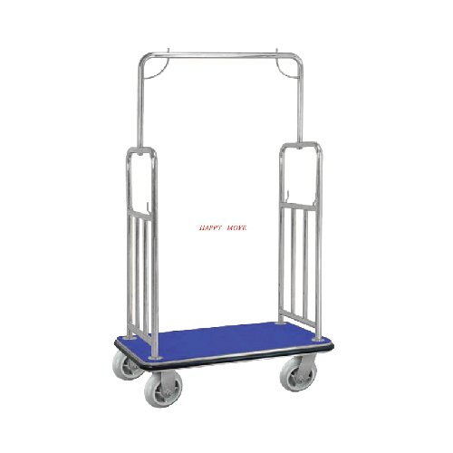 รถเข็นกระเป๋าโรงแรมแบบมาตรฐาน (Standard Luggage Trolley) Happy Move 54365