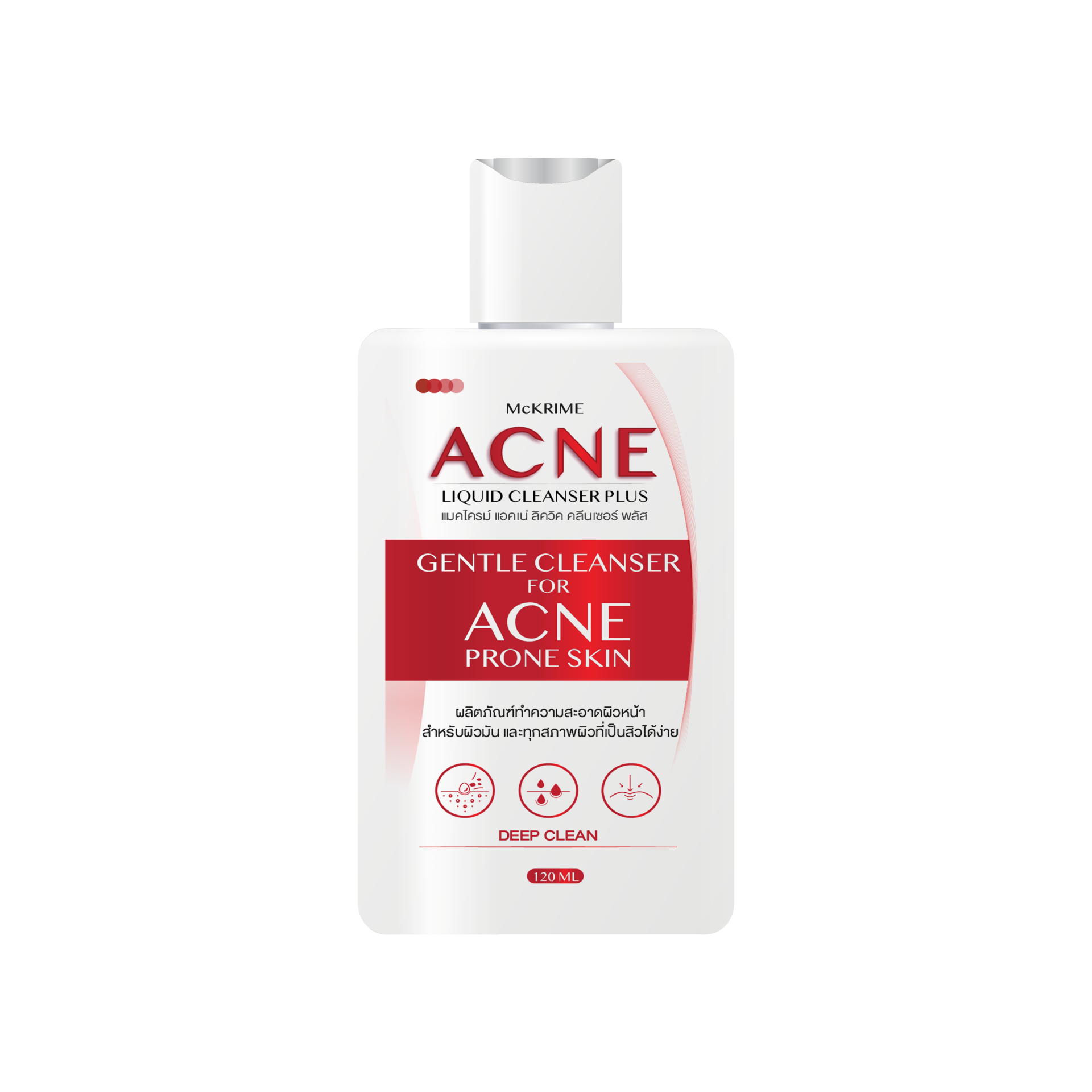 McKRIME ACNE LIQUID CLEANSER PLUS
