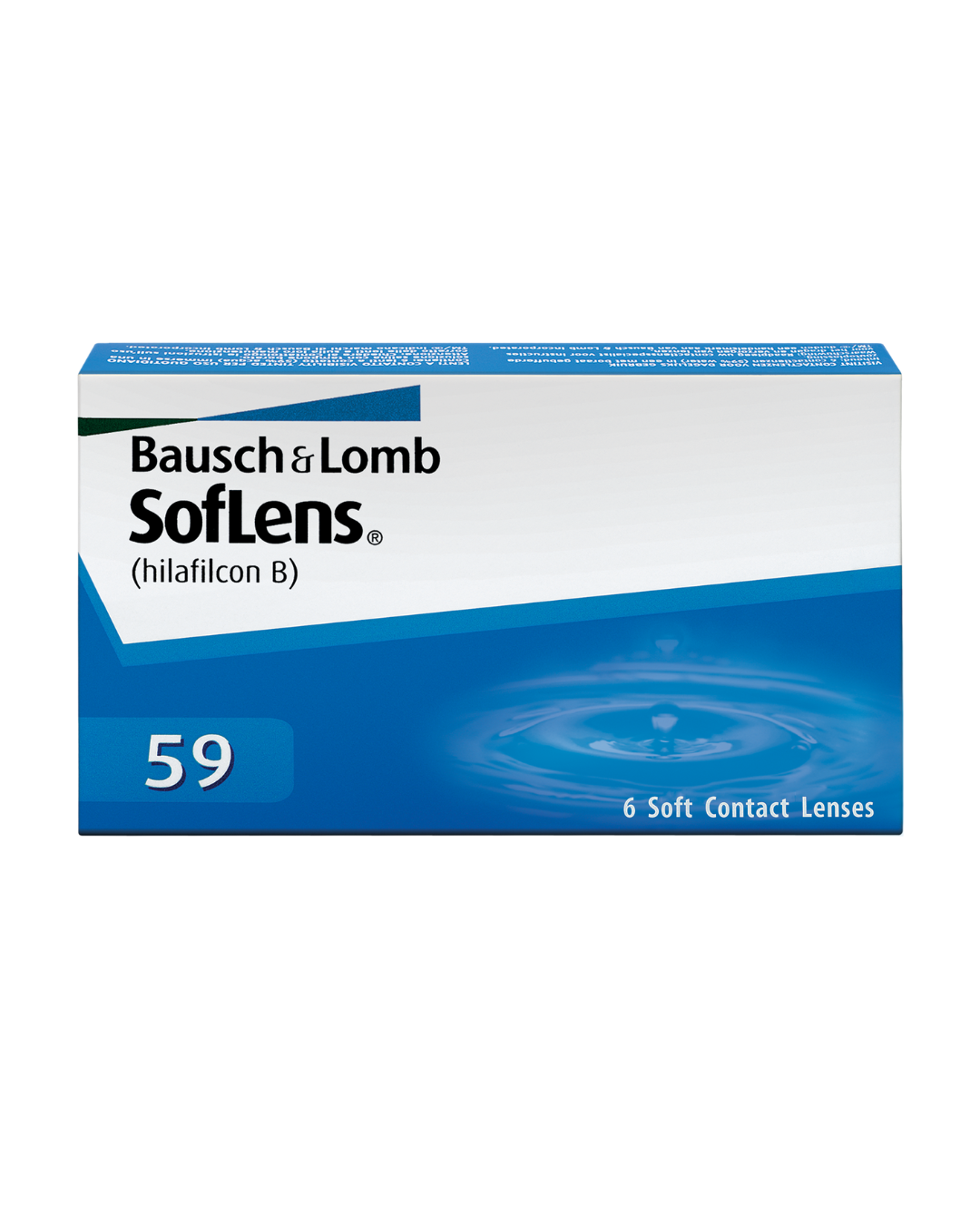 คอนแทคเลนส์ใส คอนแทคเลนส์สายตาสั้น Bausch and Lomb Soflens