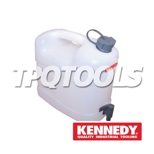 PLASTIC WATER CONTAINER C/W TAP 10LTR tpqtools