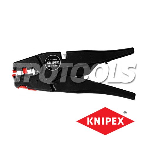 KNIPEX 1240200 คีมปอกสายไฟ 200 - tpqtools