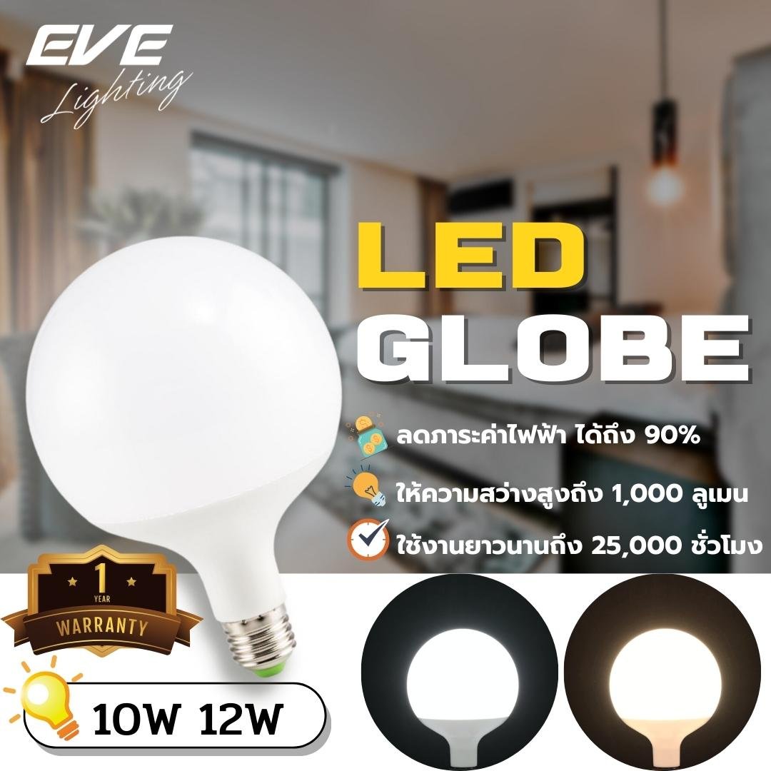 LED Globe 10, 12W E27