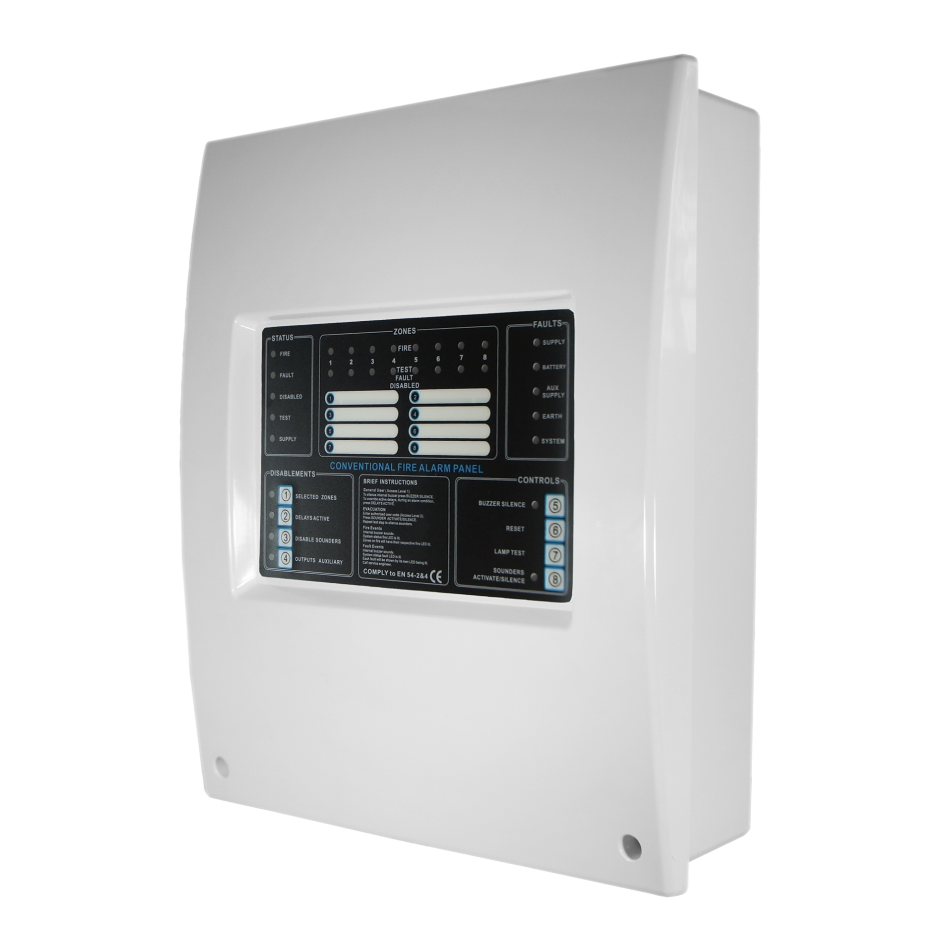Control Panel Feet 4 Control Panel 4 Zones