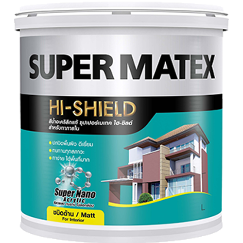 ซุปเปอร์เมเทค สีน้ำอะคริลิกชนิดด้าน สําหรับภายใน ซุปเปอร์เมเทค สีน้ำอะคริลิกชนิดด้าน สําหรับภายใน