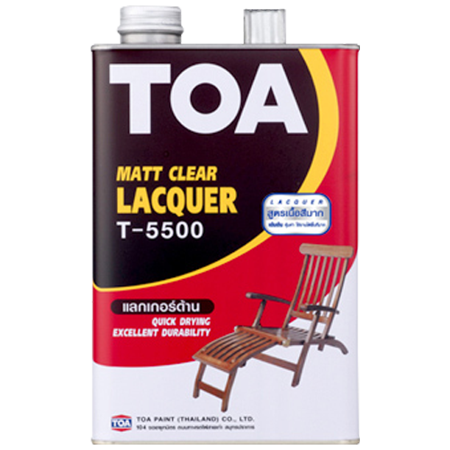 ทีโอเอ แล็กเกอร์ ชนิดด้าน T-5500 ทีโอเอ แล็กเกอร์ ชนิดด้าน T-5500