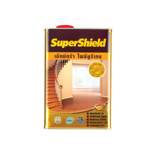 สี TOA ซุปเปอร์ชิลด์ เอ็กซ์ตร้า โพลียูรีเทน ชนิดเงา สำหรับภายนอก