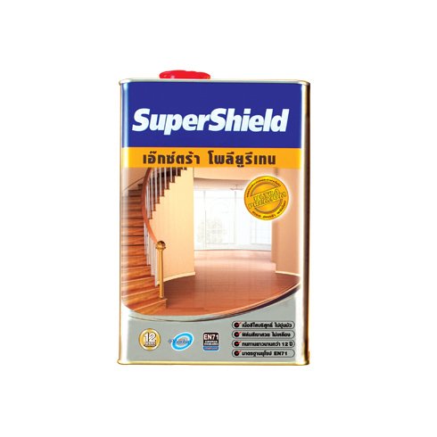 สี TOA ซุปเปอร์ชิลด์ เอ็กซ์ตร้า โพลียูรีเทน ชนิดเงา สำหรับภายใน
