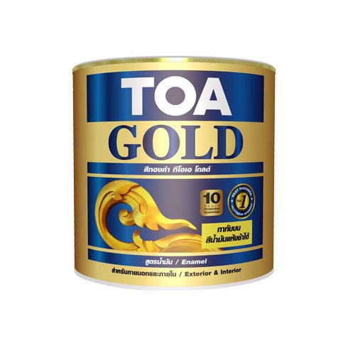 สี TOA ทีโอเอ โกลด์ สีทองคำสูตรน้ำมัน